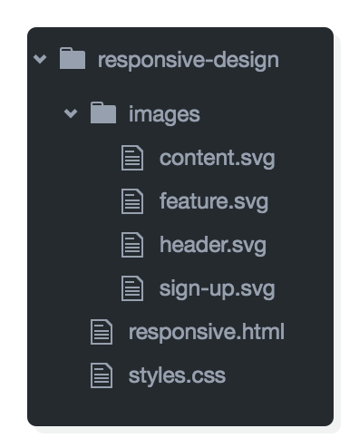Screenshot: Atom’s file browser with project files in it